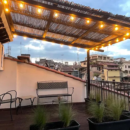 Rooftop Penthouse Campo De Fiori Cozy Terrace Appartamento