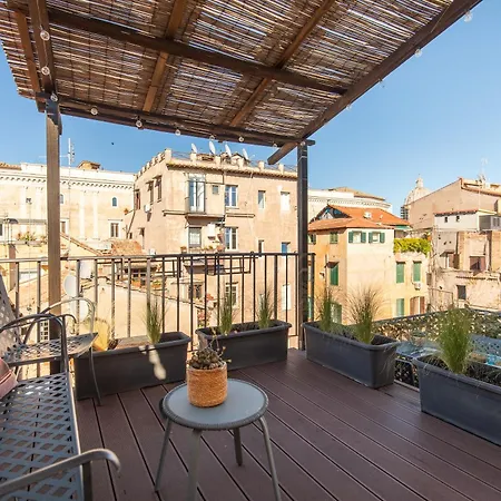 Rooftop Penthouse Campo De Fiori Cozy Terrace * Roma
